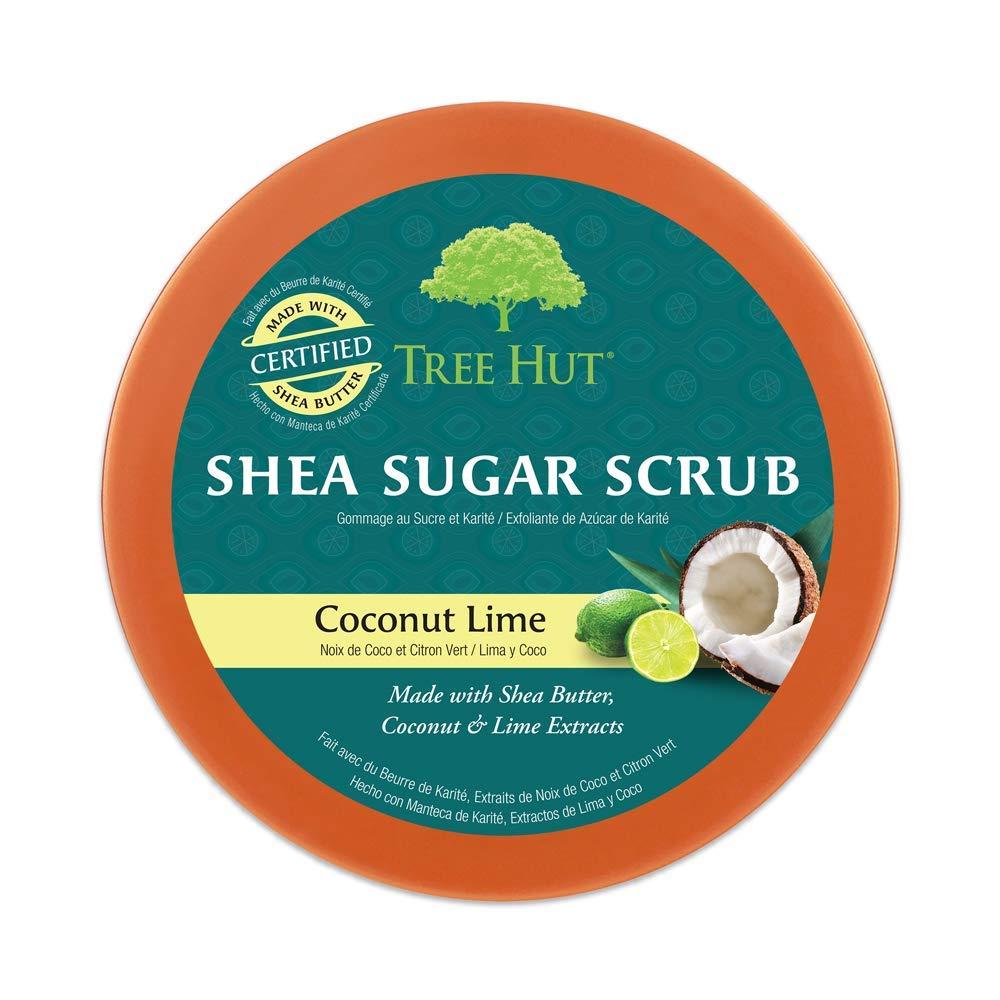 Tree Hut Tree Hut Shea Sugar Scrub, Coconut Lime, 18 Ounce (Pack of 3)