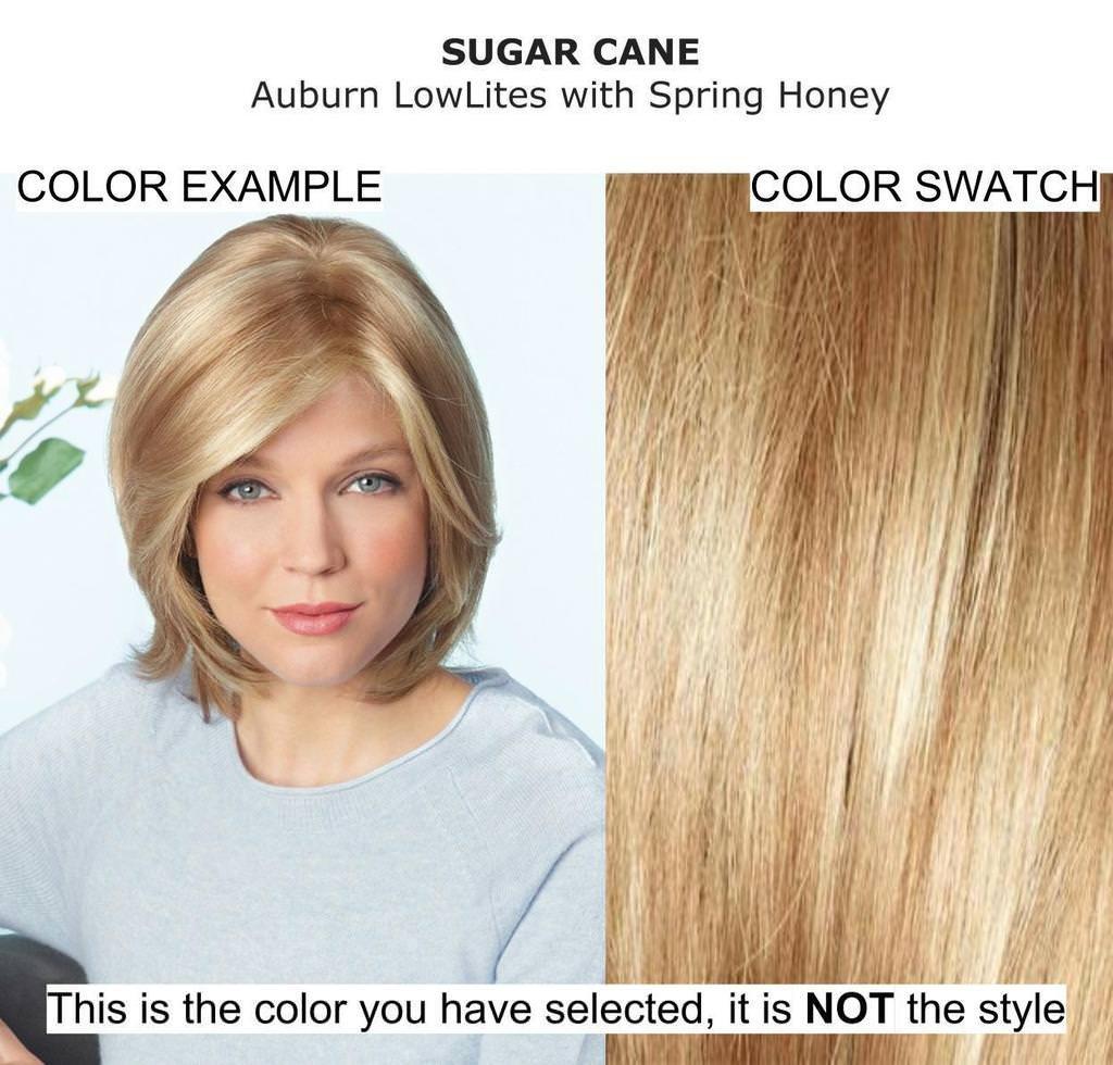 Amore & Christy's Wigs Bundle - 4 items: Tatum Wig by Amore, Christy\'s Wigs Q & A Booklet, BeautiMark Synthetic Shampoo & Wide Tooth Comb - Color: SUGAR CANE