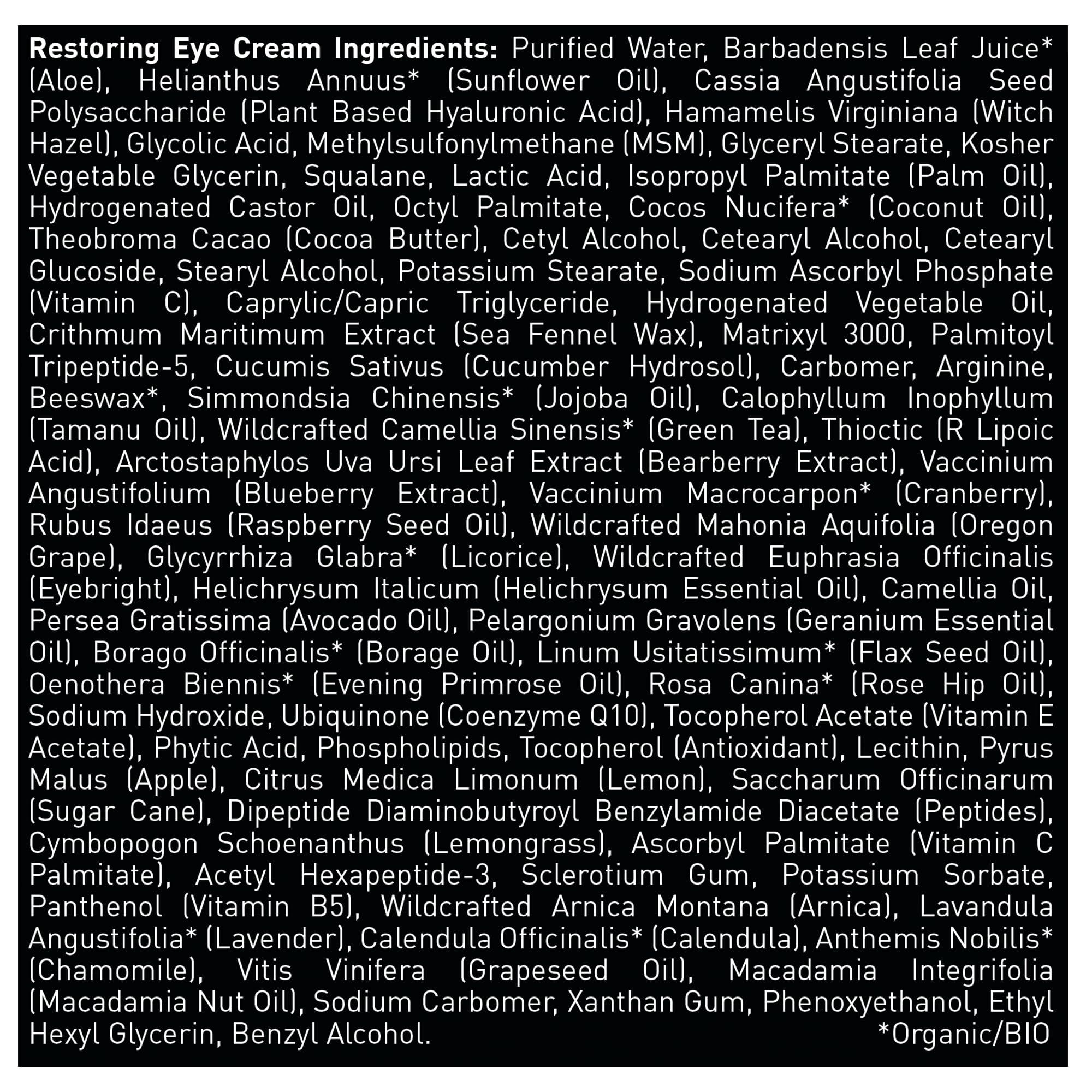 Brickell Men's Products Brickell Men\'s Ultimate Anti-Aging Routine, Anti-Wrinkle, Night Face Cream and Eye Cream to Reduce Puffiness, Wrinkles, Dark Circles, Under Eye Bags, Natural and Organic, Scented