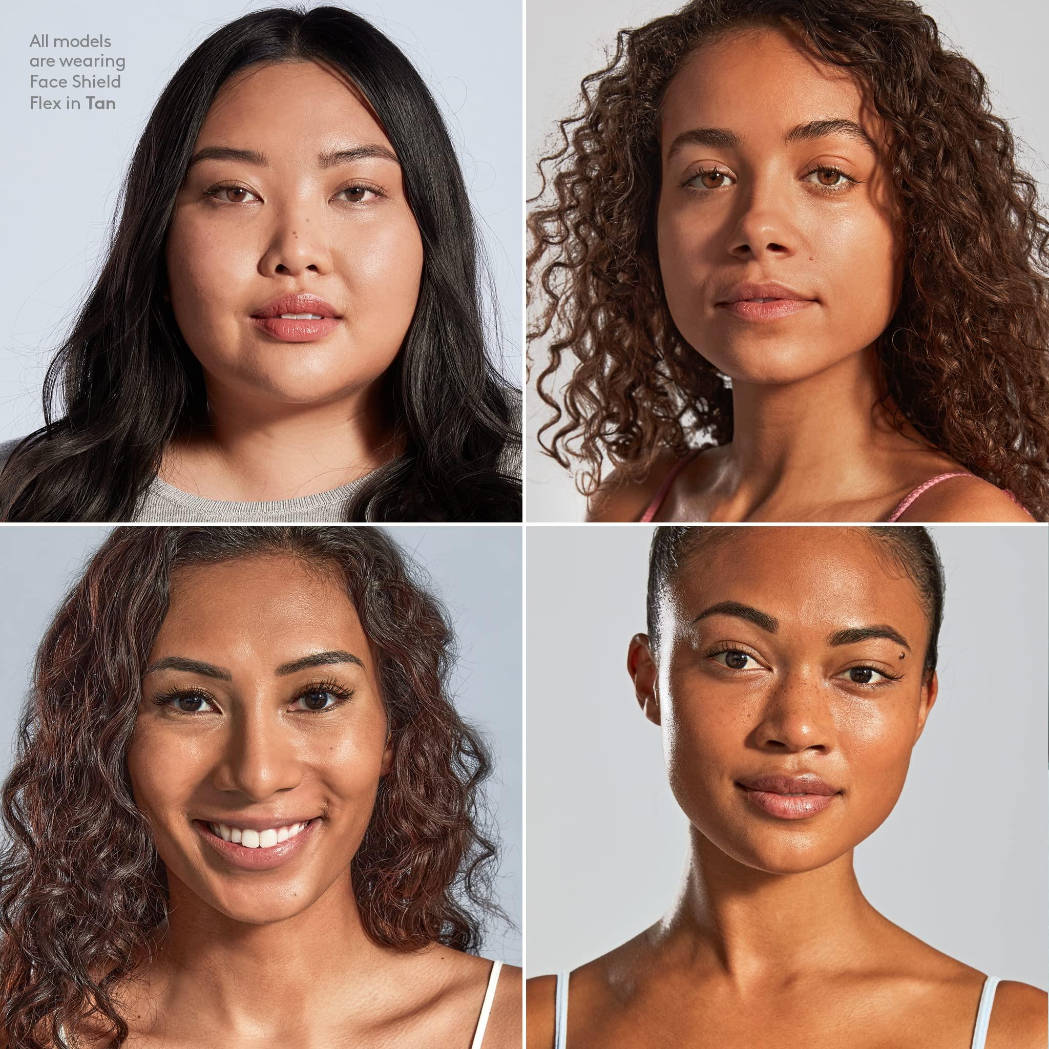 Colorescience Colorescience 50 to 70 SPF Total Protection Face Shield Flex SPF 50, Zinc Oxide Formula, Tan, 1.8 fl. oz.