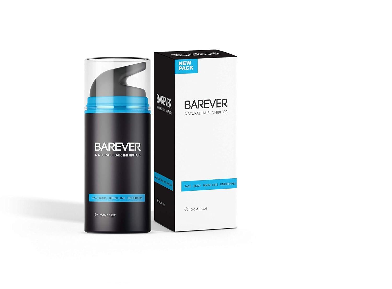 Barever Herbal Barever Permanent Hair Removal Cream Stop Hair Growth Inhibitor Remover