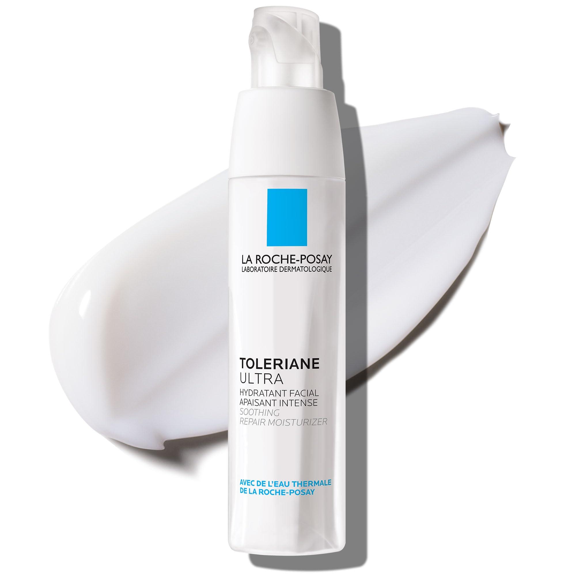 La Roche-Posay La Roche-Posay Toleriane Dermallergo Ultra Soothing Repair Face Moisturizer for Sensitive Skin, Gentle Moisturizing Face Cream for Dry Skin, Packaging May Vary, Formerly Toleriane Ultra