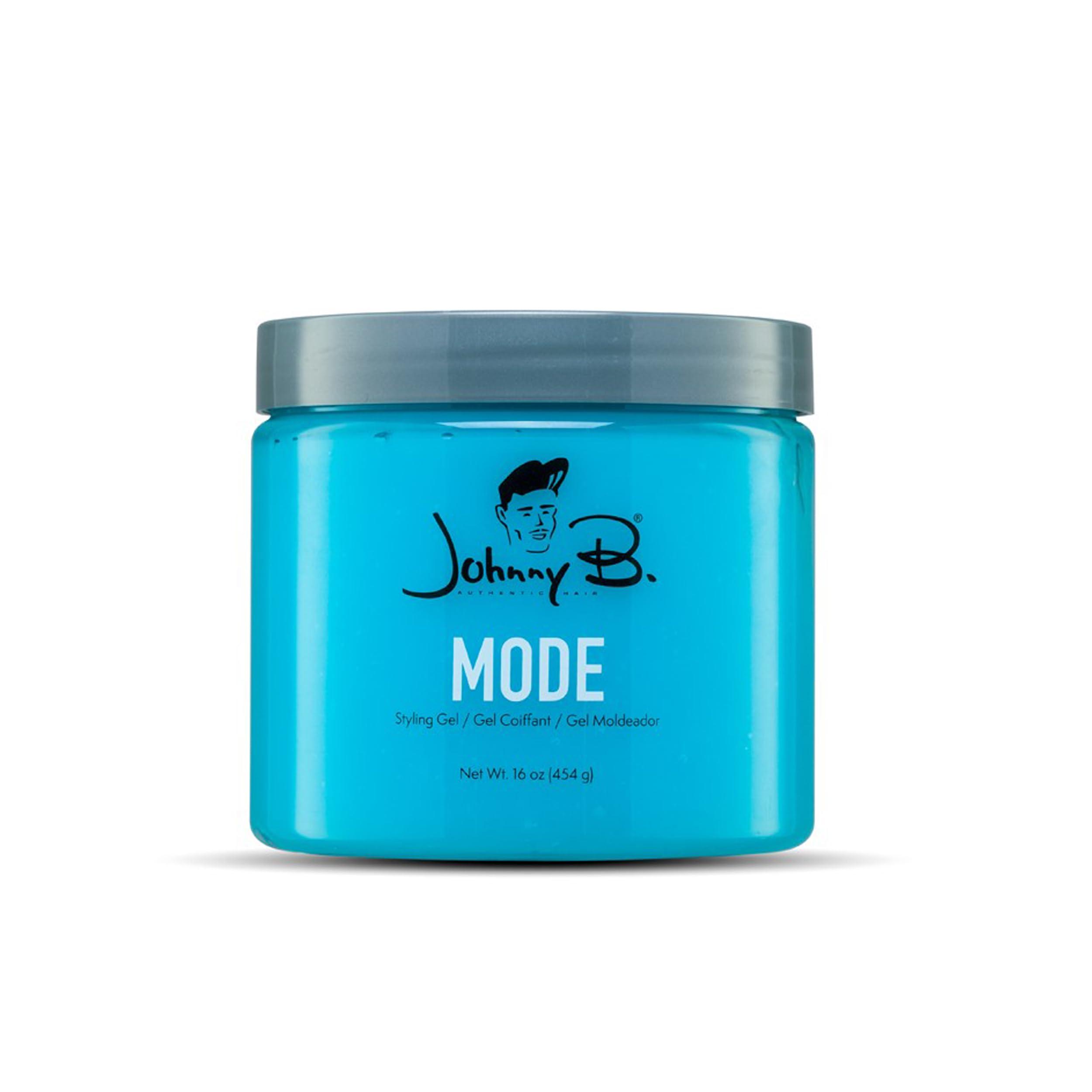 JOHNNY B. JOHNNY B. Mode Hair Styling Gel for Men, Alcohol-Free, Water Soluble 16 oz.