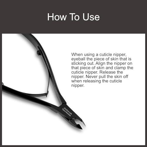 Deborah Lippmann Deborah Lippmann Cuticle Nippers | Stainless Steel Cuticle Trimmers for Fingernail and Toenail Care | Durable Tool for Manicure and Pedicure