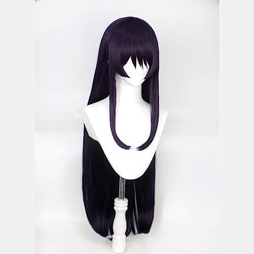 osseoca osseoca Aza Toma Cosply Wig Dark Purple 100cm 39inch (Aza Toma-DPL)