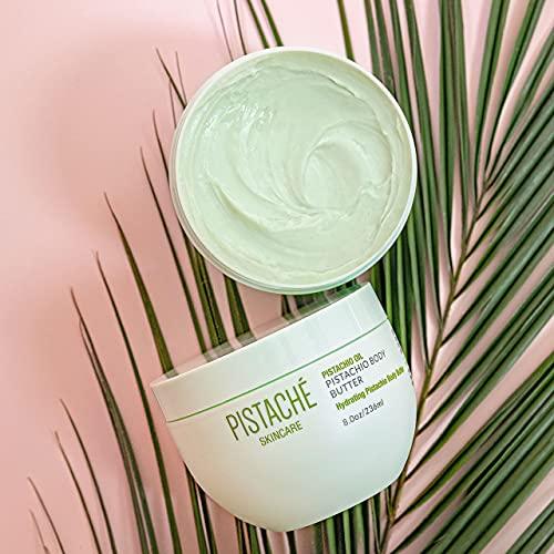Pistach Skincare Pistach Skincare Pistachio Oil On-the-Go Radiance Set + Whipped Body Butter + 5-Pc Mini Collection (Travel)+ Hydrates and Nourishes + Vitamin E + Antioxidant Protection