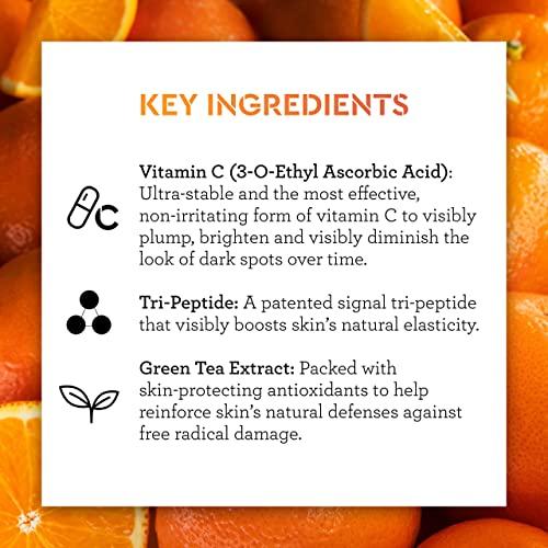 Bliss Bliss Bright Idea Vitamin C Bundle | Vitamin C Brighening and Collagen Protecting Moisturizer, Serum & Eye Cream