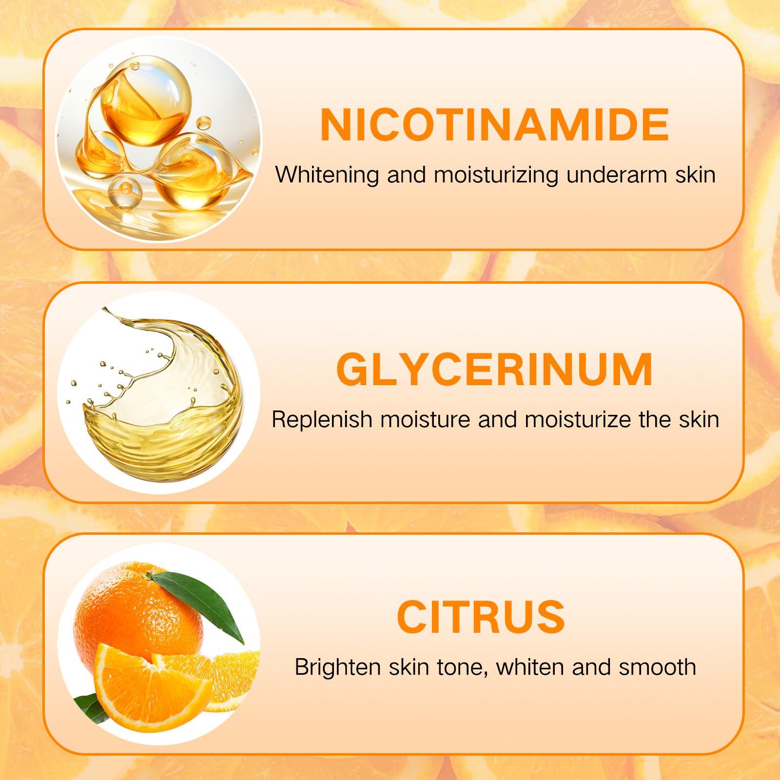 paminify Skin Whitening Cream for Body,Lightening Cream for Intimate Areas and Bleaching,Vitamin C Dark Spot Remover Corrector for Neck,Armpit,Underarm,Elbow,Inner Thigh and Knees,Bikini,1.76oz