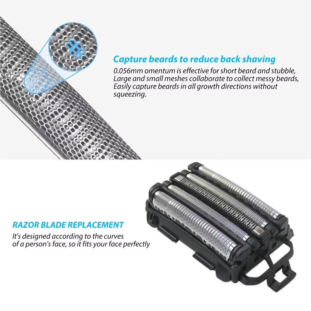 FYAKSYAS 2024 Version Electric Shaver Replacement Blades and Foils Set for P-anasonic ES-LV97-K ES-LV67-K ES-LV95-S ES-LV65-S WES9032P Men