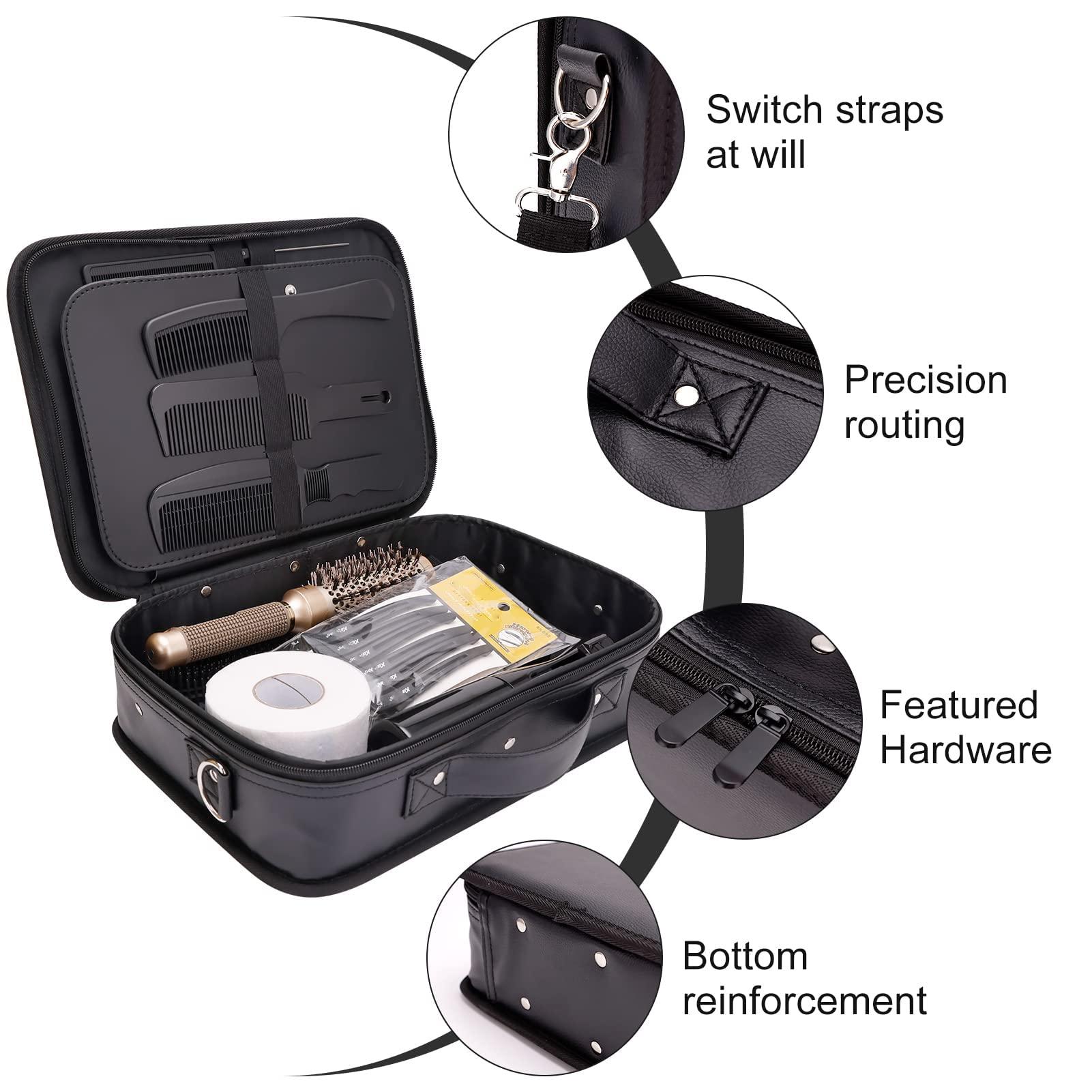 BARBERPLAN Hair Cutting Scissors Shears Kits, 29 pcs Professional Haircut Scissors Set for Barber, Salon, Home, Complete Hair Cutting Kit Includes Barber Bag, Thinning Scissors, Combs, Barber Cape