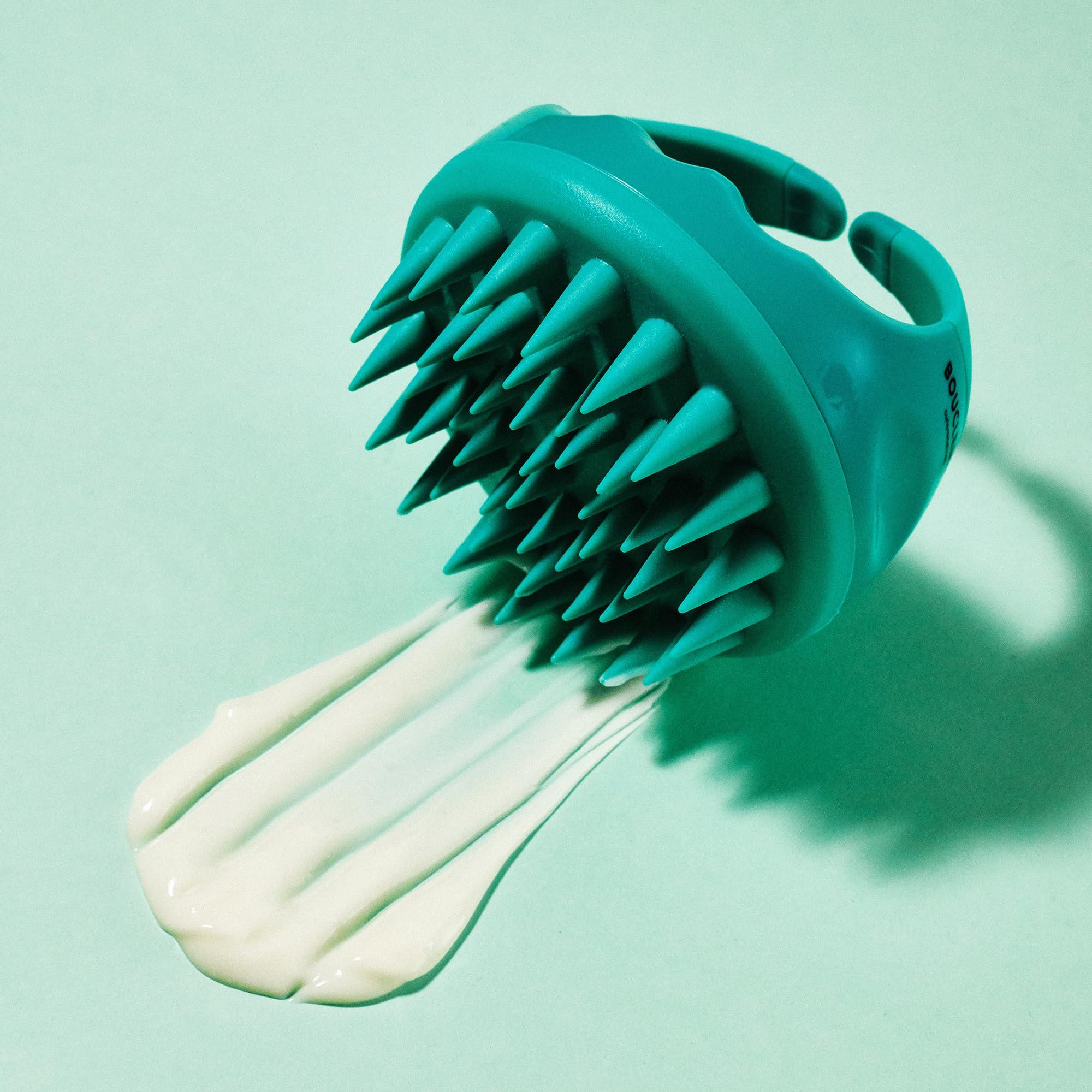 Boucleme Bouclme - Waves Travel Kit - Ultimate Haircare Travel Kit for Wavy Hair - Protects & Nourishes Waves and Scalp Massager - Stimulating Head Massager - Shampoo Brush for Curls