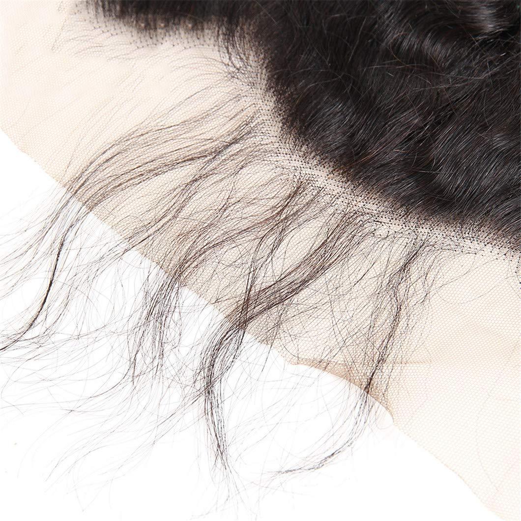 SSJFZM Hair Water Wave Bundle With Closure Frontal 3 Bundles Malaysian Hair Bundles With Closure Remy Human Hair Weave 4 Pcs 12 & 14 & 16 & Closure 10