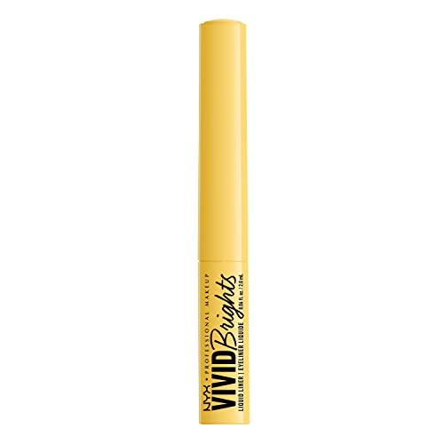 NYX PROFESSIONAL MAKEUP NYX PROFESSIONAL MAKEUP Vivid Brights Liquid Liner, Smear-Resistant Eyeliner with Precise Tip - Had Me At Yellow