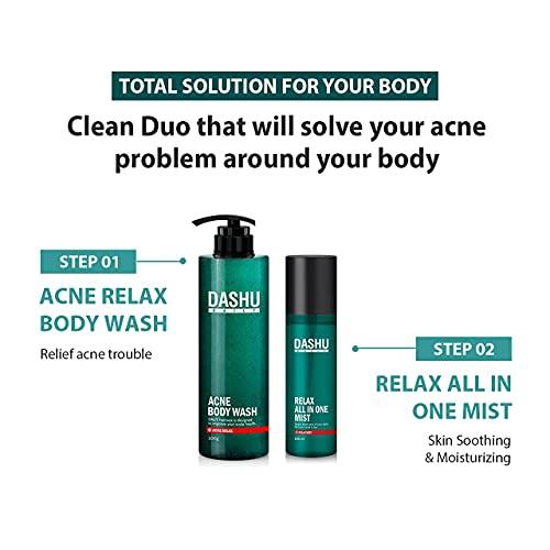 DASHU DASHU Daily Acne Relax Body Wash 16.9fl oz - Acne treatment, Cooling effect