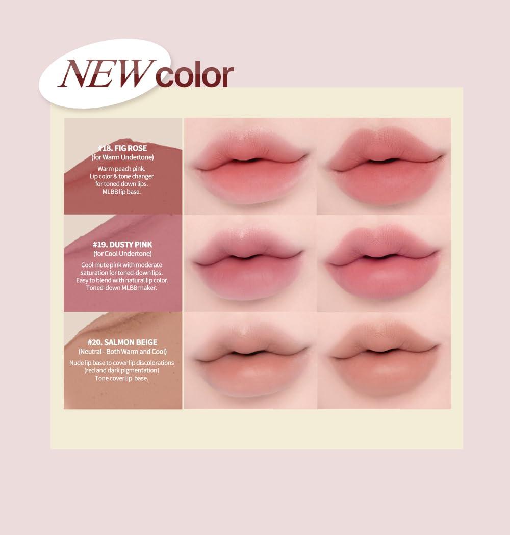 Heart Percent Heart Percent Dote On Mood Lip Pencil, Long-Lasting Creamy Lip Crayon Smooth Color Liner Retractable Lipstick Pencil 0.8g, 18. Fig Rose