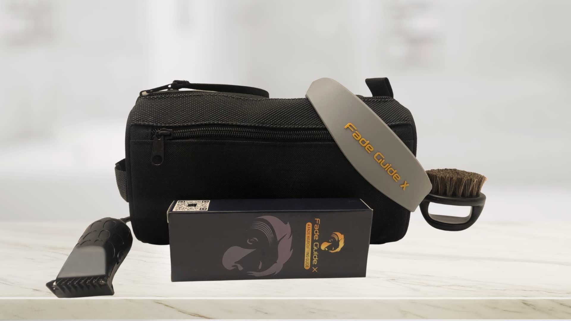 Fade Guide Fade Guide X and Neckline Shaving Template | Curved Silicone Band | Great for Creating Fade Guidelines and for DIY Haircuts | Fade Guide for Hair Clippers