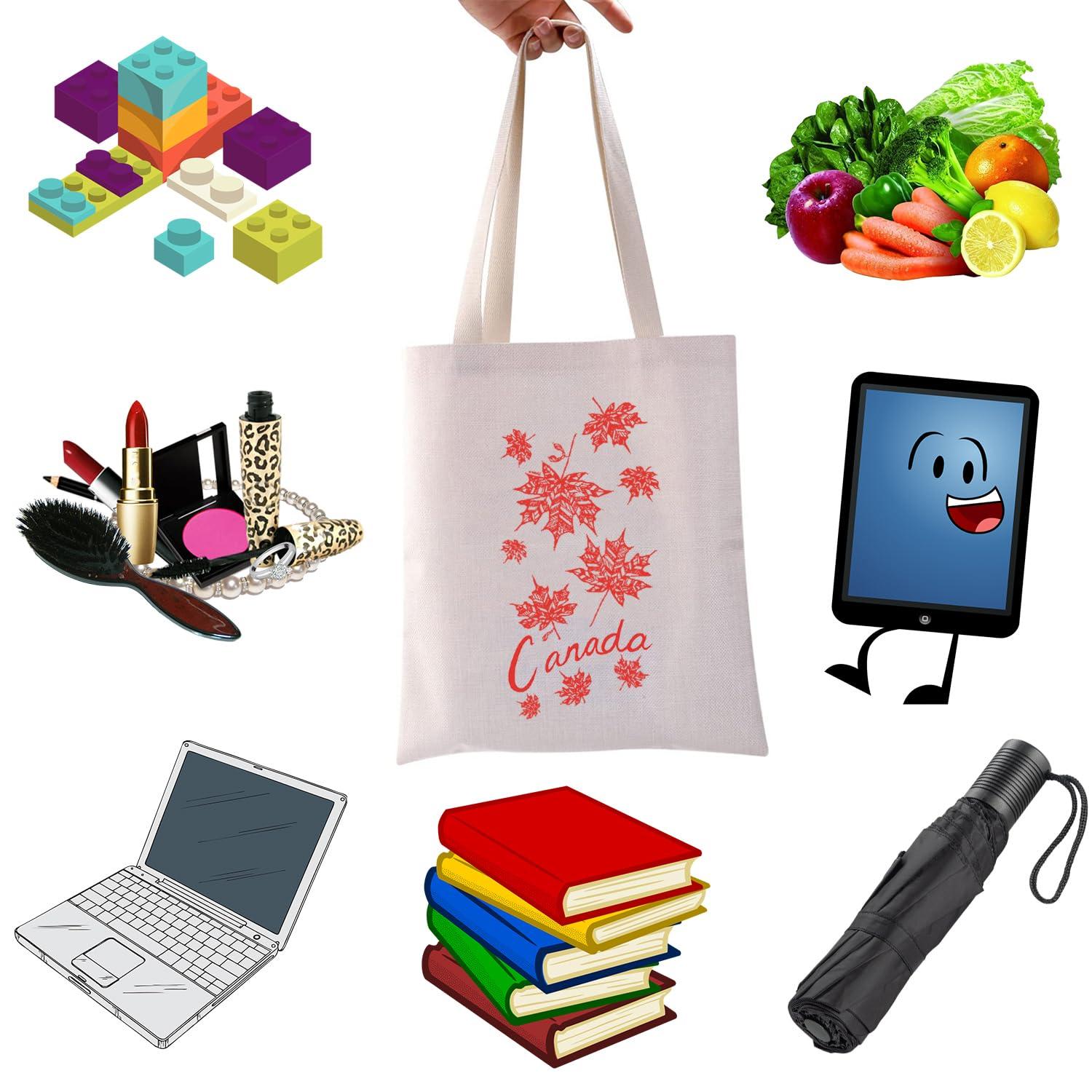 WCGXKO WCGXKO Canada Trip Merchandise Canada Souvenirs Gift Toronto Canadian merch Canada Honeymoon Gift (Canada Tote)
