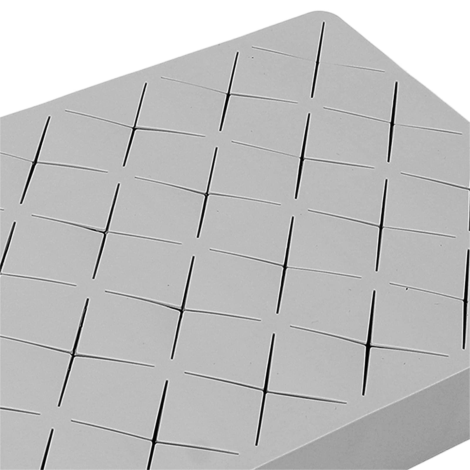 ZJchao Lipstick Storage, Makeup Organizer, Lipstick Holder Beauty Product Storage Box Makeup Storage Organizer Silicone Makeup Cosmetic Display Stand For Crayo Nail Polish(gray)