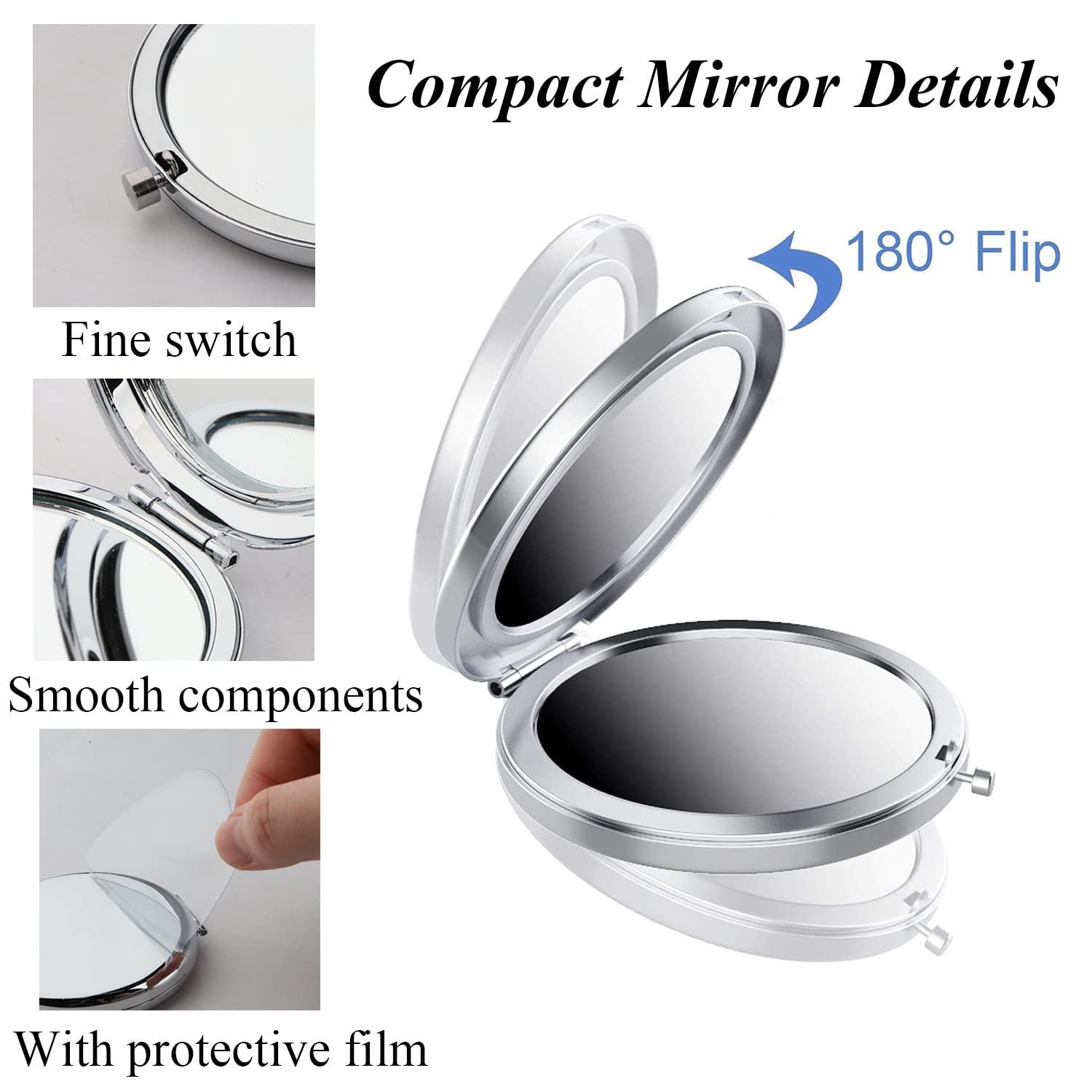 PLITI PLITI Bridesmaid Compact Mirror Maid of Honor Proposal Gift Matron of Honor Wedding Gift Bridal Shower Pocket Mirror (Something Need You CM)