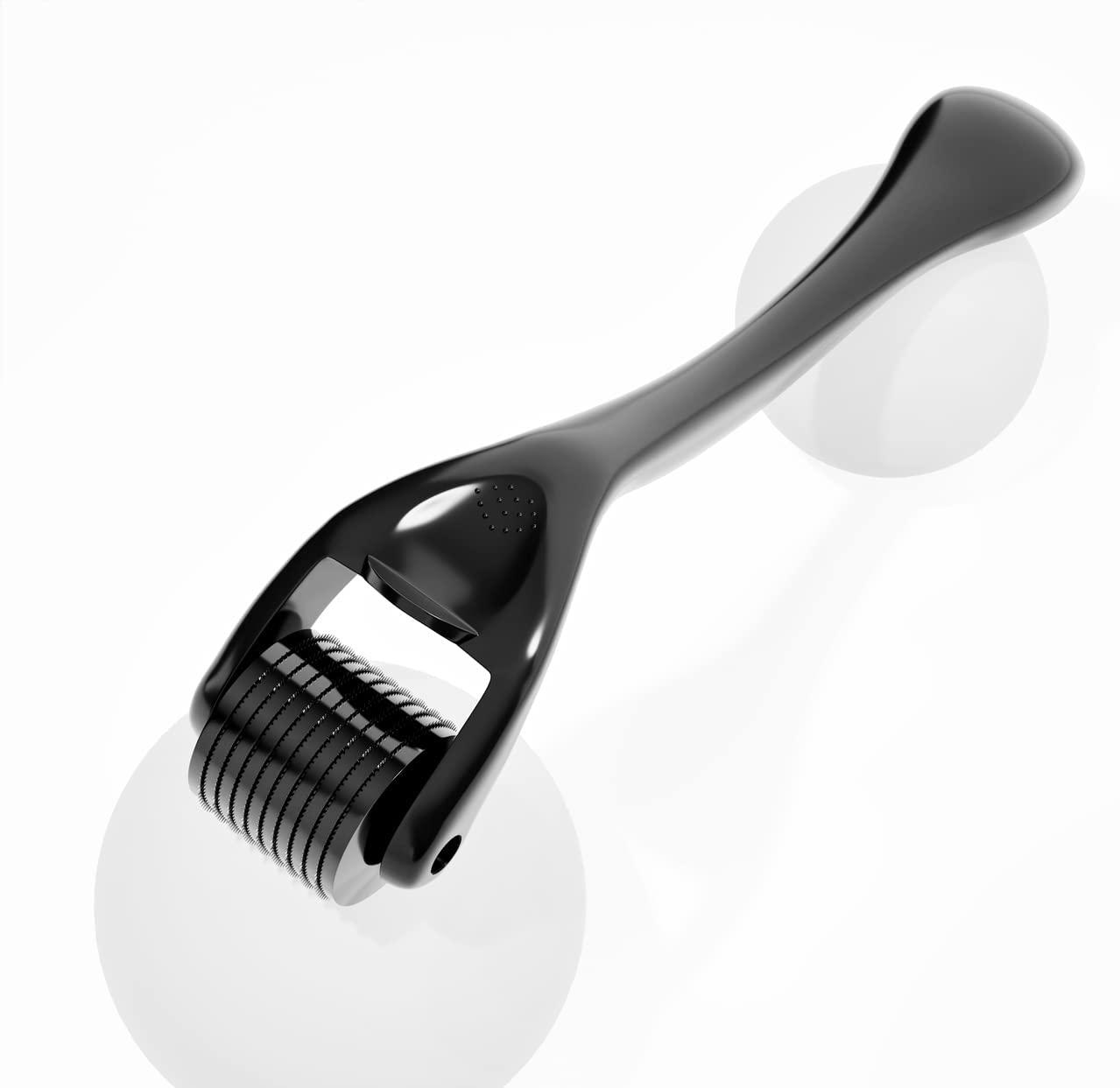 9Oine Derma Roller Kit for Face - 0.25mm Titanium Microneedle Roller