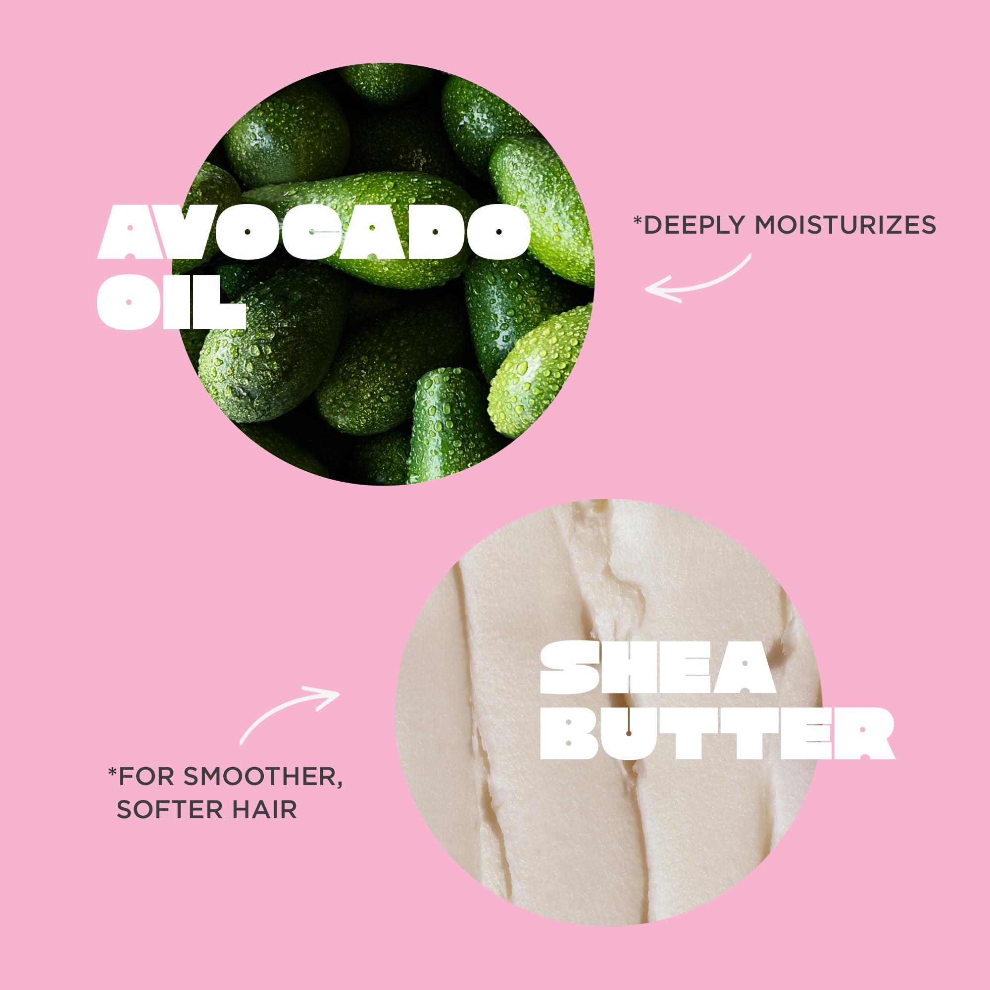 Cake Beauty Cake Beauty Curl Friend Defining Curl Cream - Bounce Curly Hair Styling Product & Anti Frizz Control Heat Protectant for Hair Detangler Cruelty Free & Vegan (Pack of 2)