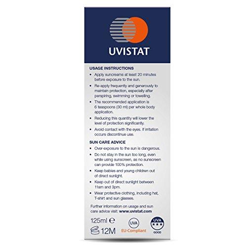 Uvistat Uvistat Sun Cream SPF50 Very High Protection 125 ml