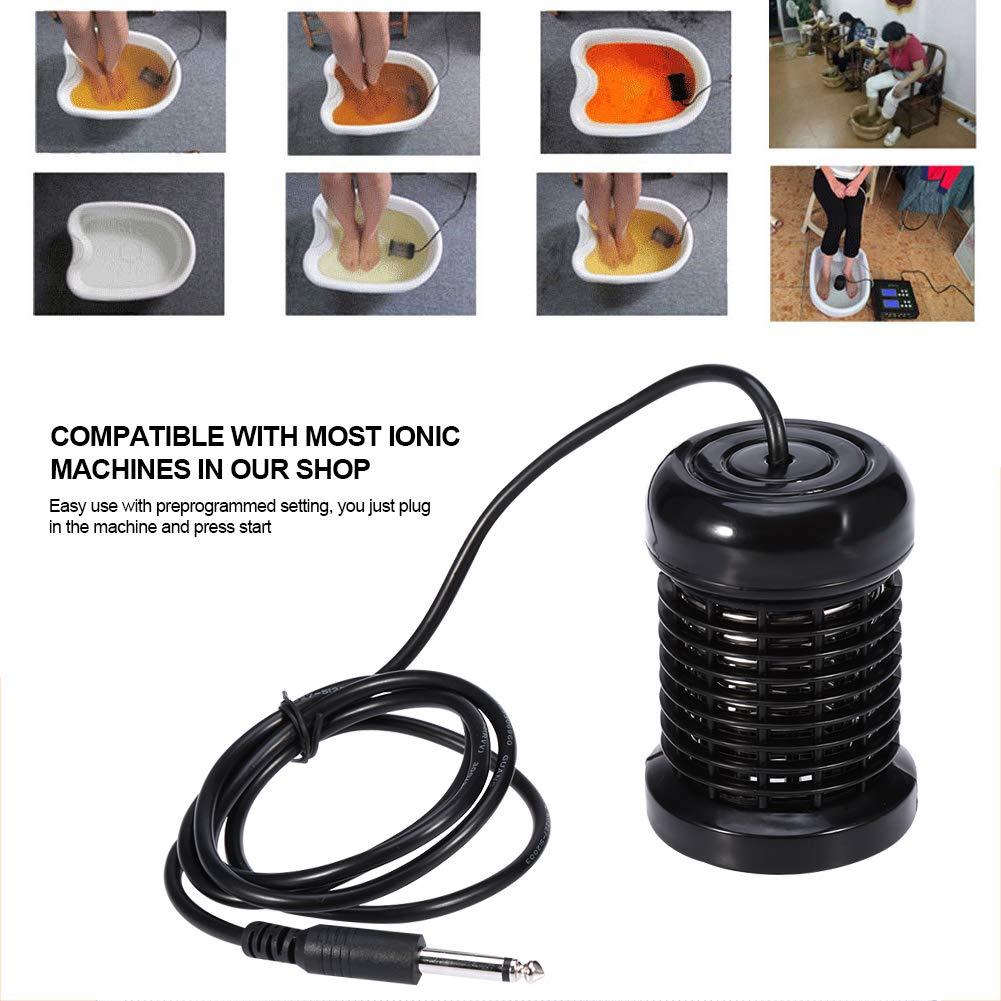 Qiterr Qiterr 10-Turn Detox Instrument Dedicated Ion Head, Professional Foot Bath Spa Accessories for Detox Ion Cleanse Machine