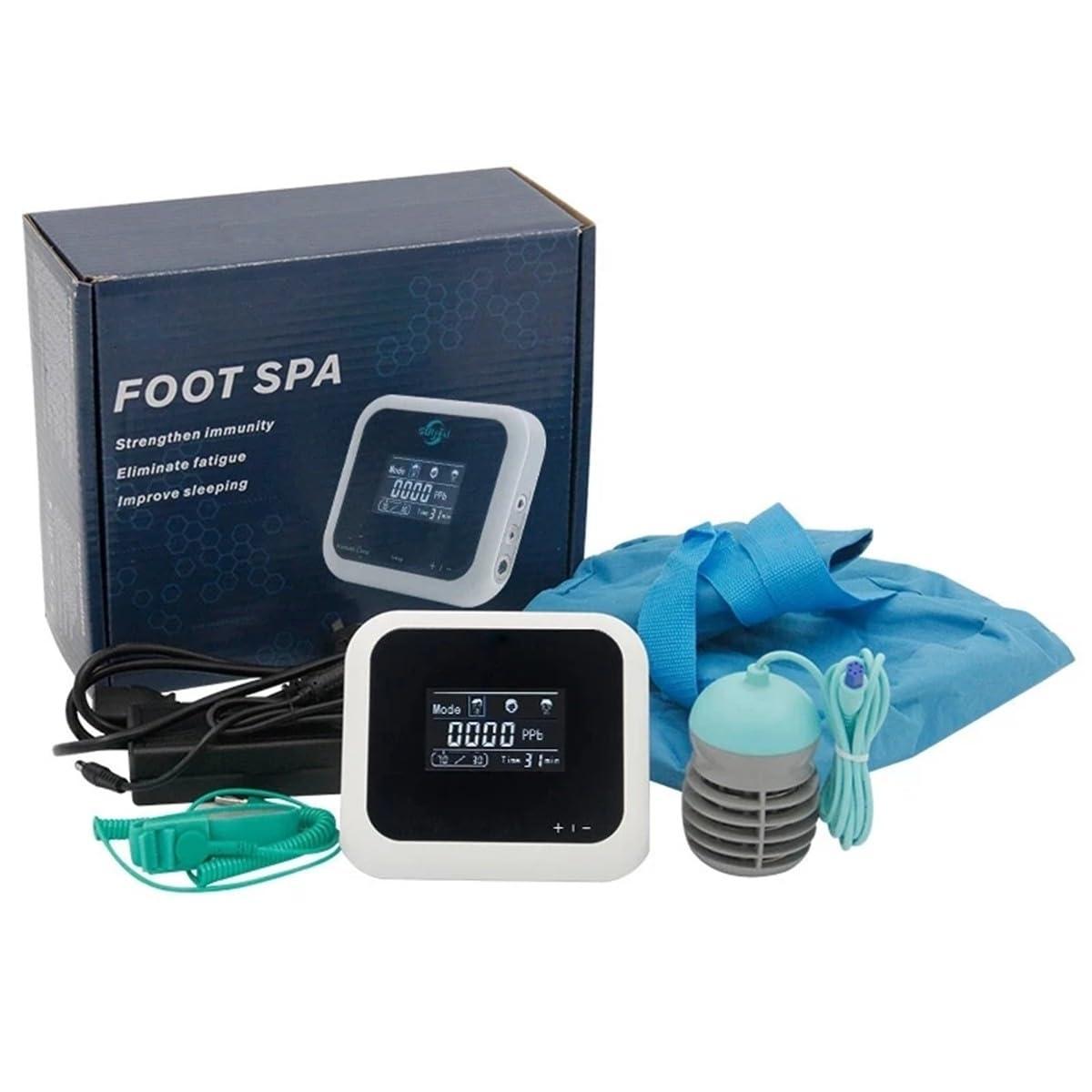 Ririfs Foot Detox Machine Lonic Cleanse Foot Bath Detox Machine Pedicure Foot Cell Spa Health Therapy