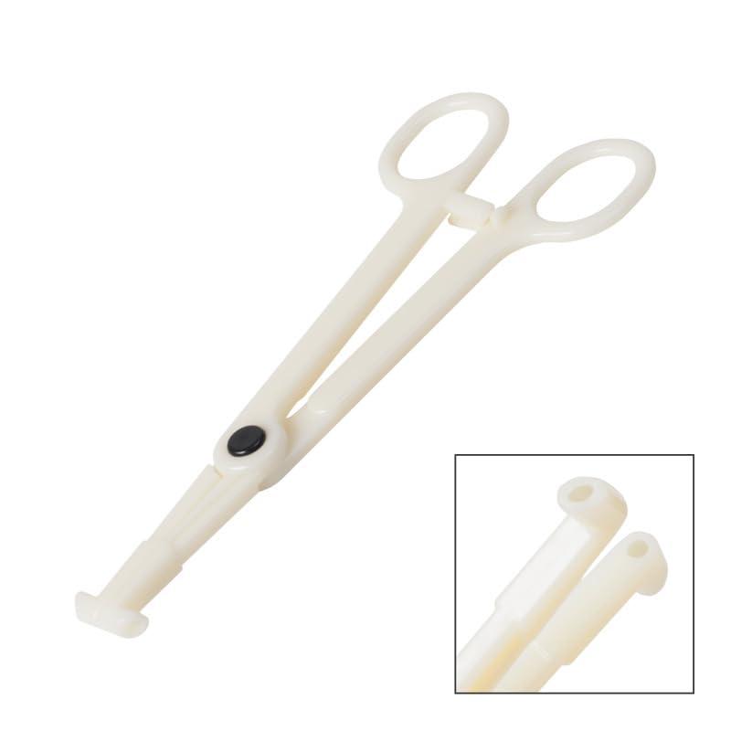 NISIMP NISIMP 15PCS Disposables Piercing Clamps Kit,Bevel Septum Clamps for Body Piercing,Profesional Piercing Forceps for Ear Nose Tongue Belly Navel Lip Body Piercing Tools Set