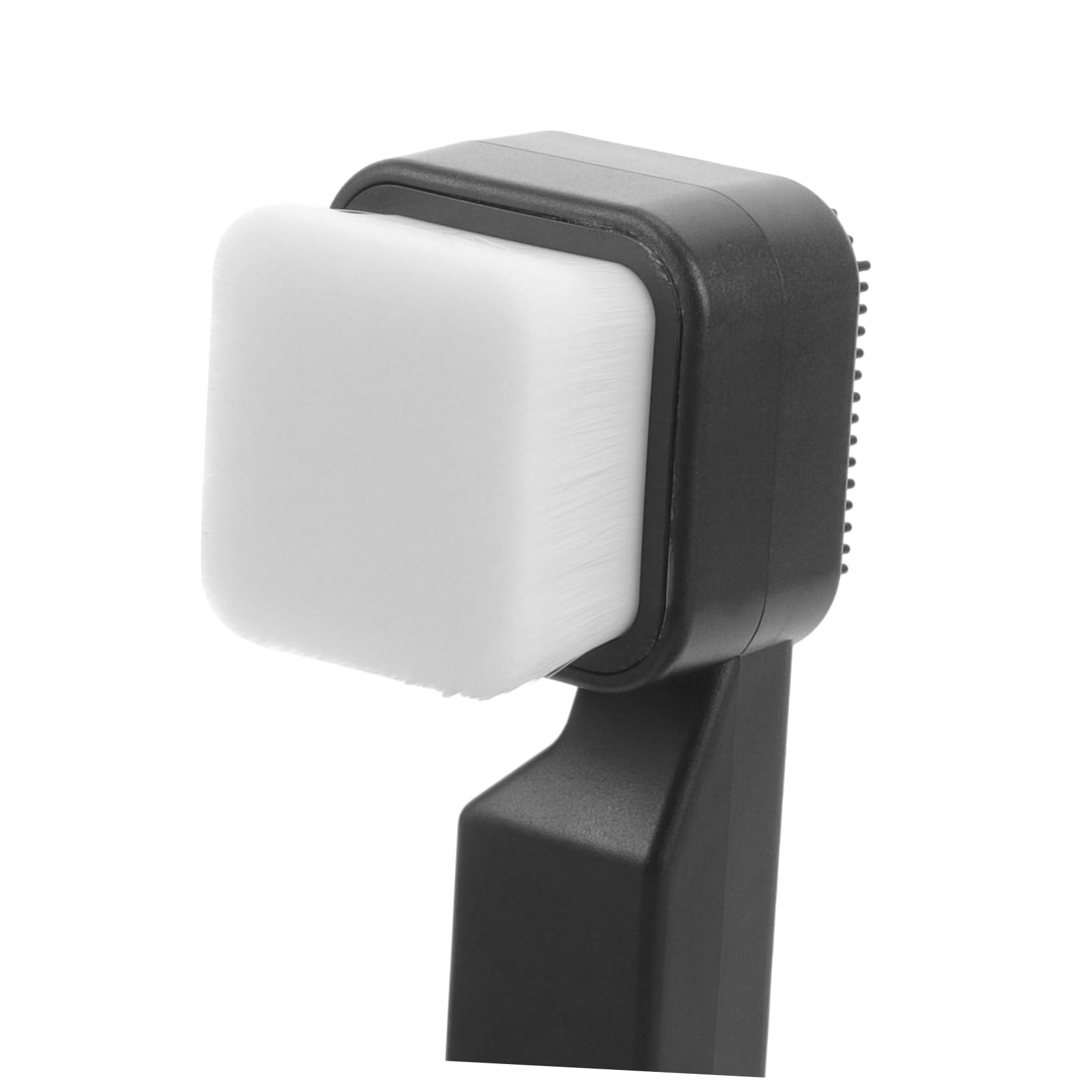 HAPINARY HAPINARY Handheld Facial Wash Brush Double Sided Silicone Scrubber for Men's Facial Care