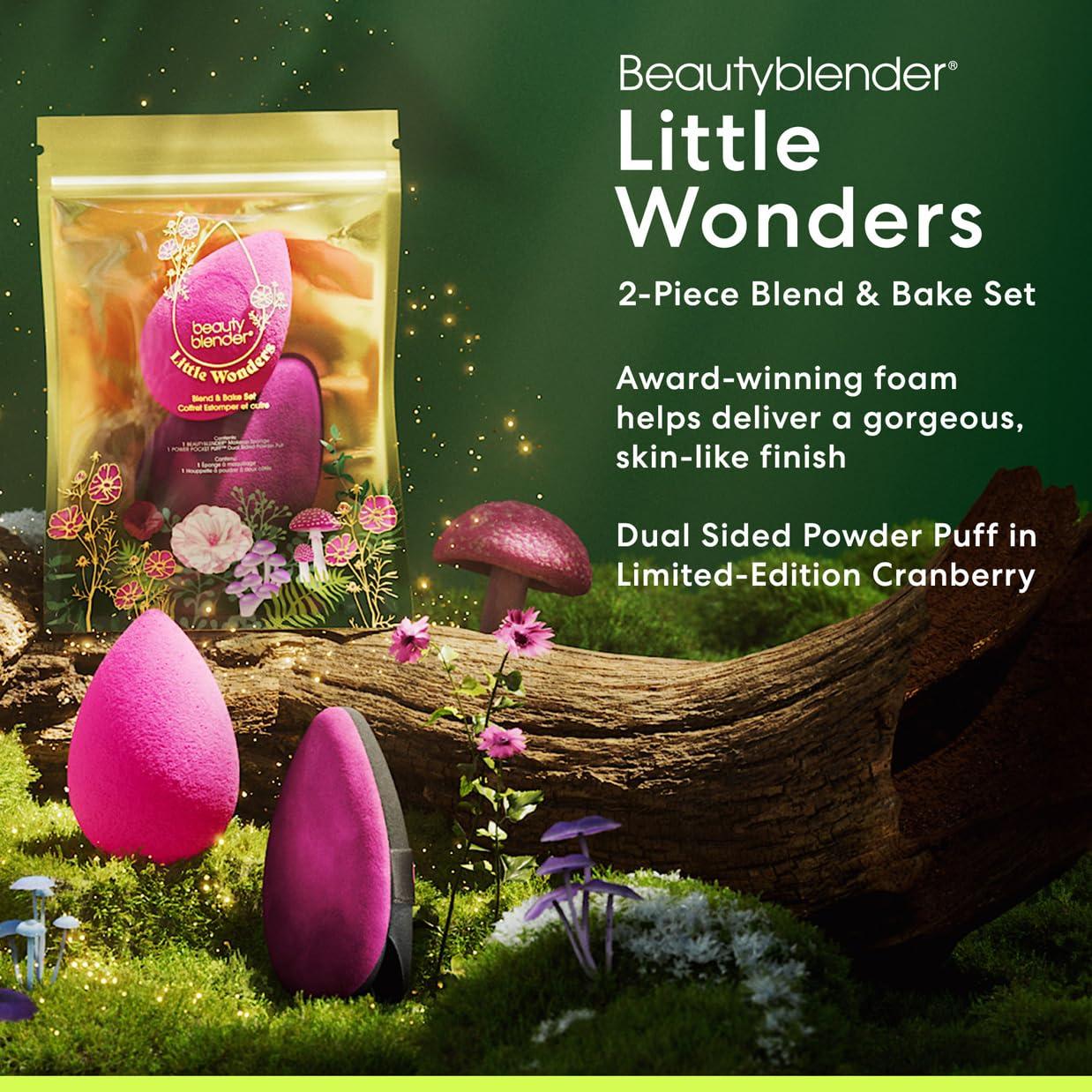 beautyblender Beautyblender | Little Wonders Blend & Bake Set, Blend Liquid Foundations, Powders and Creams, Streak Free Application, Vegan, Cruelty Free, Made in USA