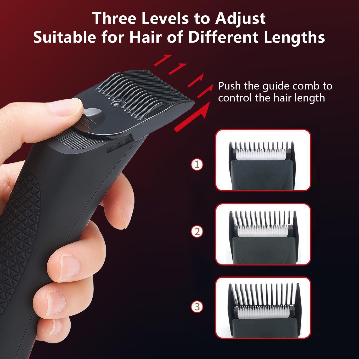 SRS Ball Trimmer Shaver, Waterproof Electric Body Hair Trimmer for Men Women Wet Dry Use, Blue