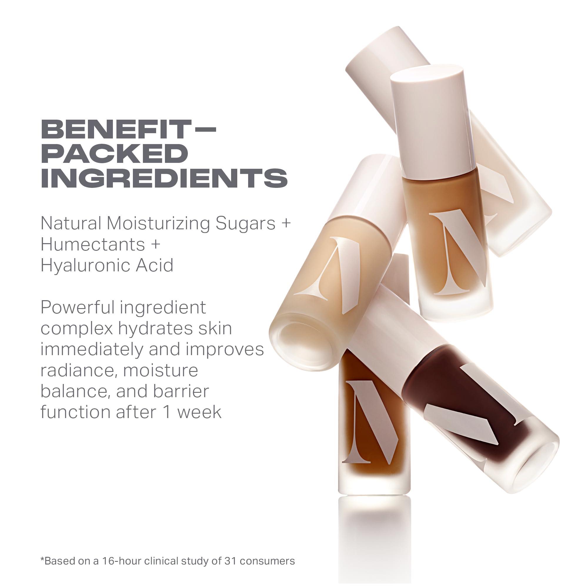 MORPHE Morphe Lightform Liquid Foundation - Extended Hydration Foundation Makeup with a Lasting, Natural Radiant Finish - Long-Wearing Formula with Buildable, Medium Coverage - Light 02N (1.01 fl oz)