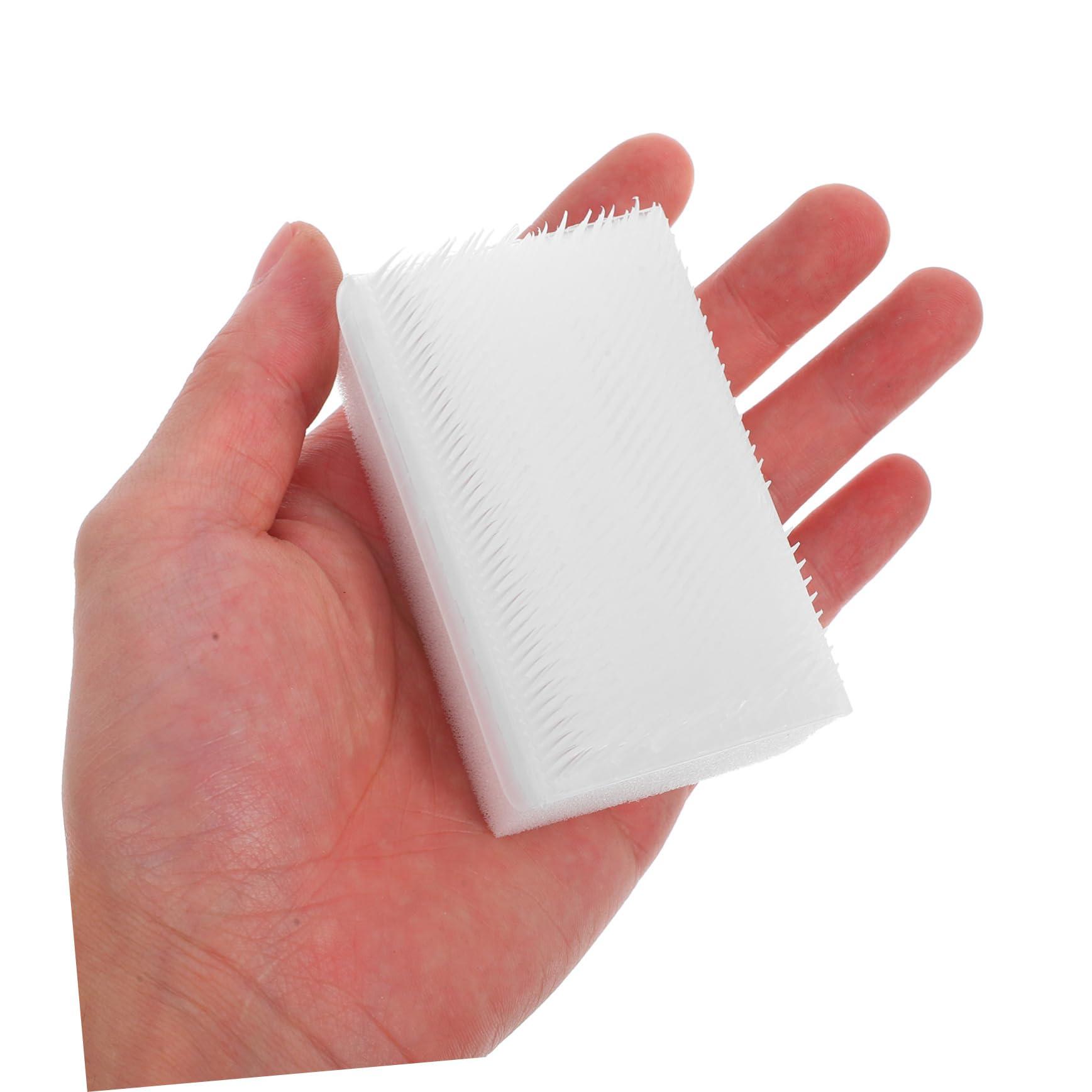 CRILSTYLEO CRILSTYLEO 2pcs Brush Wilbarger Corn Brush Wilbarger Brush Items Defensiveness Hook Hand Scrub Brushes Sensory Brushes Gadgets Method Brush Soft Bristle Nail Brush Vest Plastic White