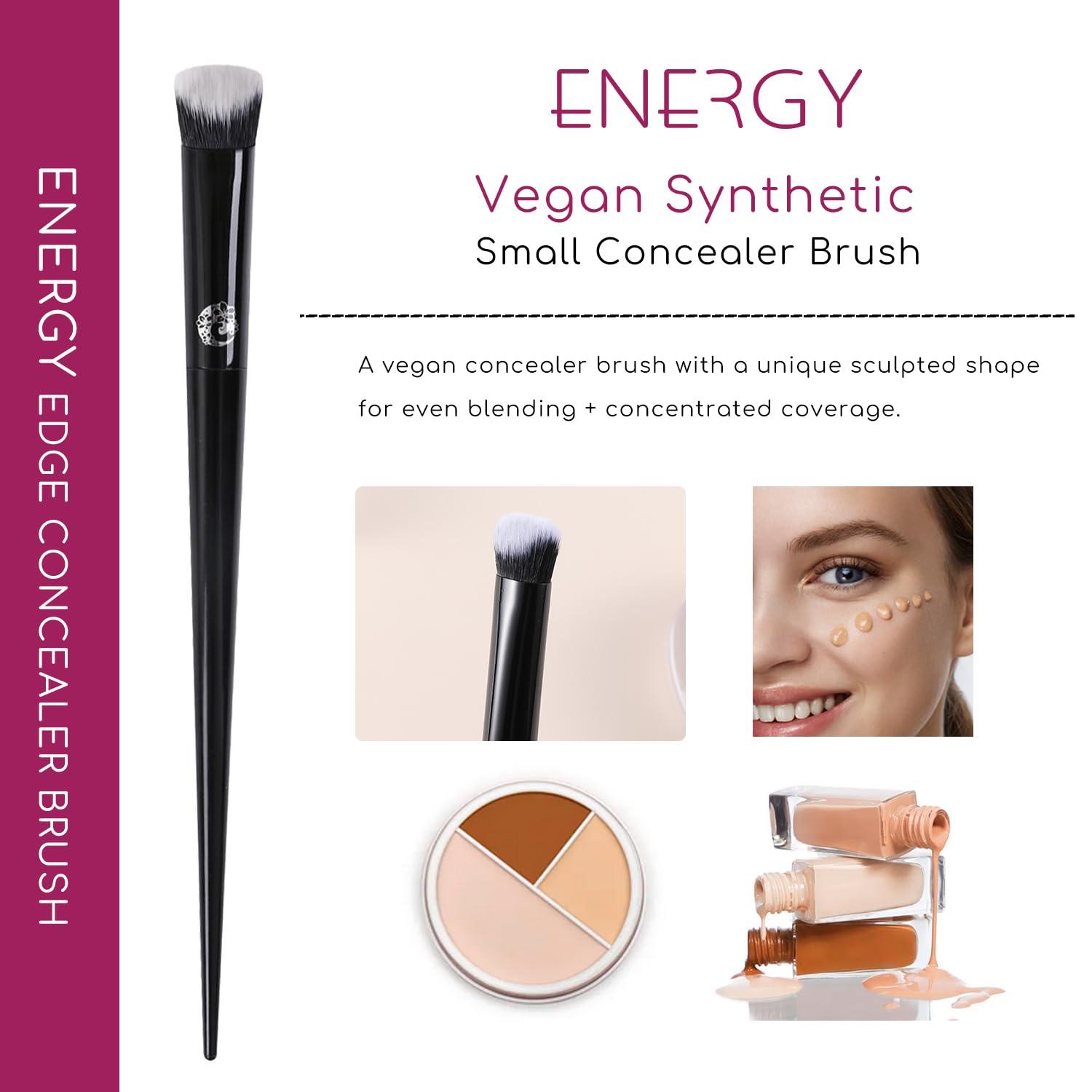 ENERGY ENERGY Makeup Brushes for Foundation Under Eye Concealer Setting Powder with Liquid Cream Powder Makeup Blending