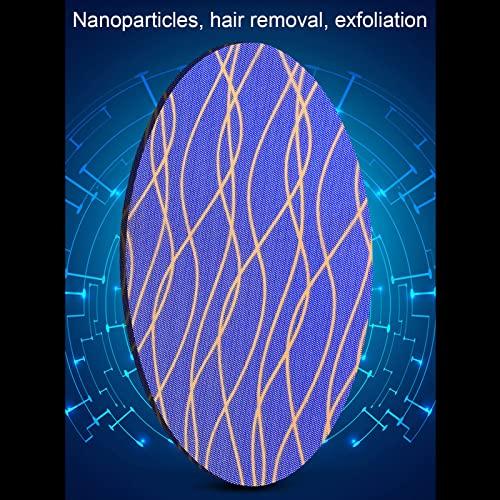 TITA-DONG Mild Crystal Hair Eraser for Women Men, Nano Skin Epilator Exfoliator for Legs Arms Joint Back, Manual Physical Hair Remover Tool, Reusable Painless Hair Eraser for Whole Body(Blue)