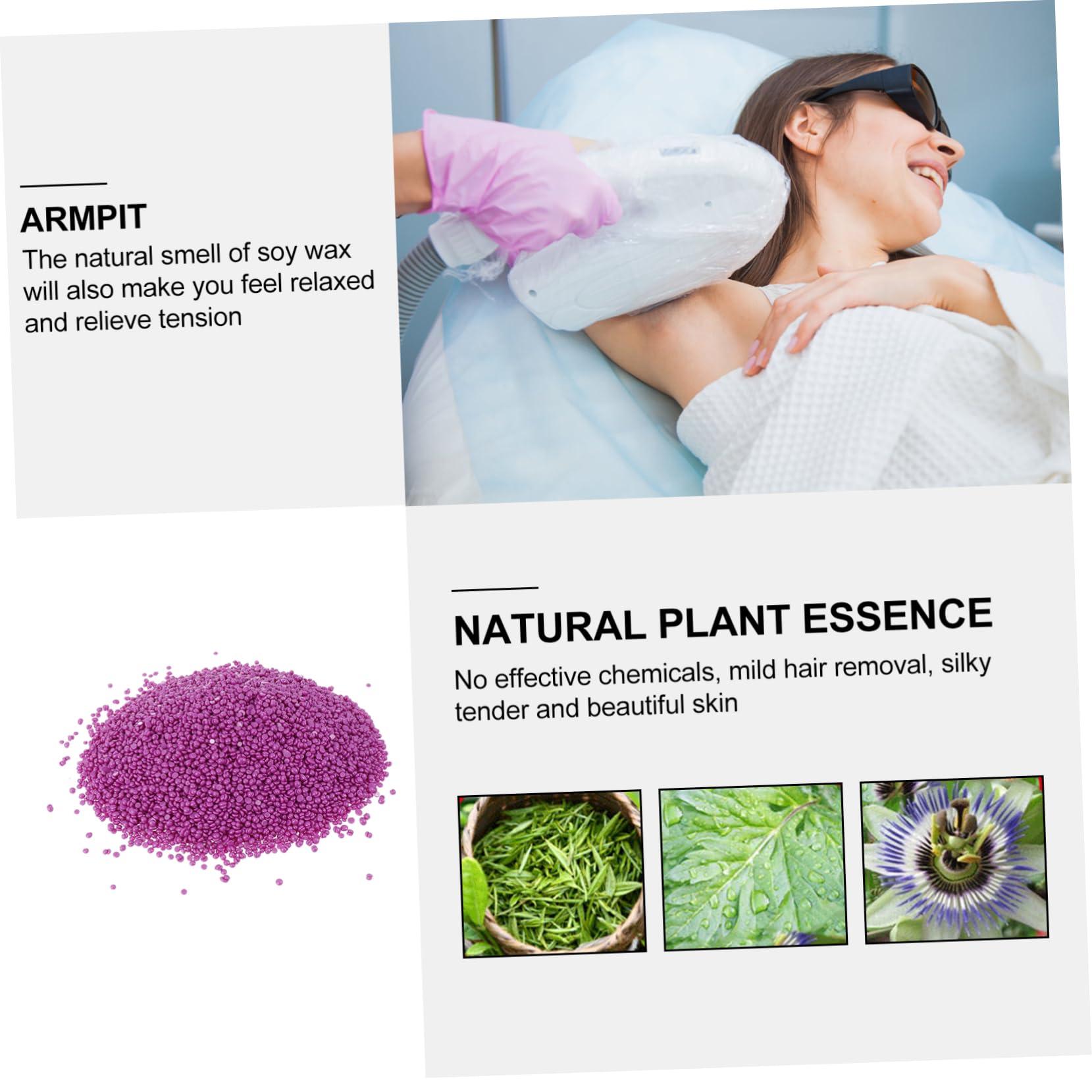 Anneome Anneome Hair Removal Device 1000g Cold Wax Bead No Irritation for Beginners Easy to Fall Off Disposal Stick