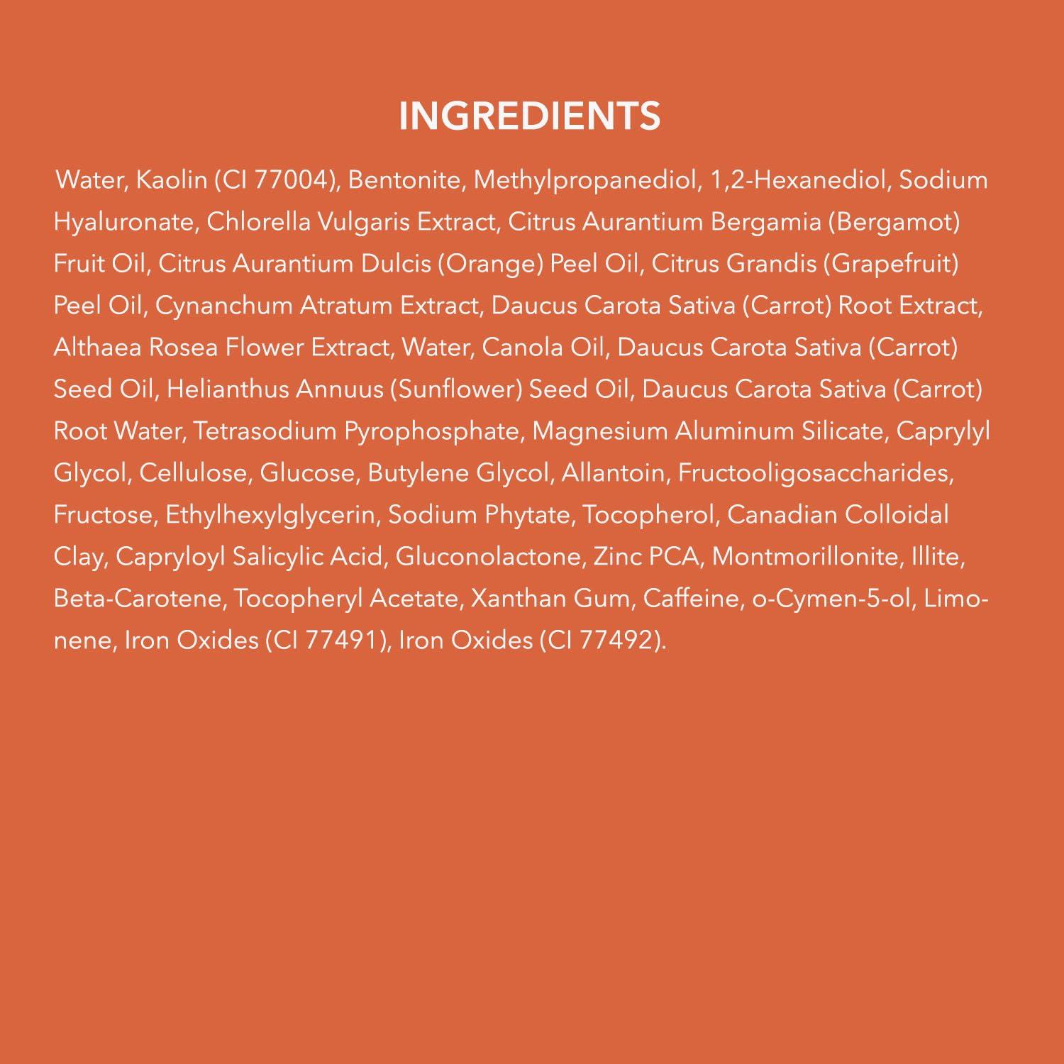 Aprilskin APRILSKIN Carrotene IPMP 3-Min Quick Dry Pore Caring Clay Mask | Kaolin & Zinc PCA | Reduces Pores & Sebum | Cooling Effect | Vegan | Gentle Exfoliation | Korean Skin Care | 5.07 oz