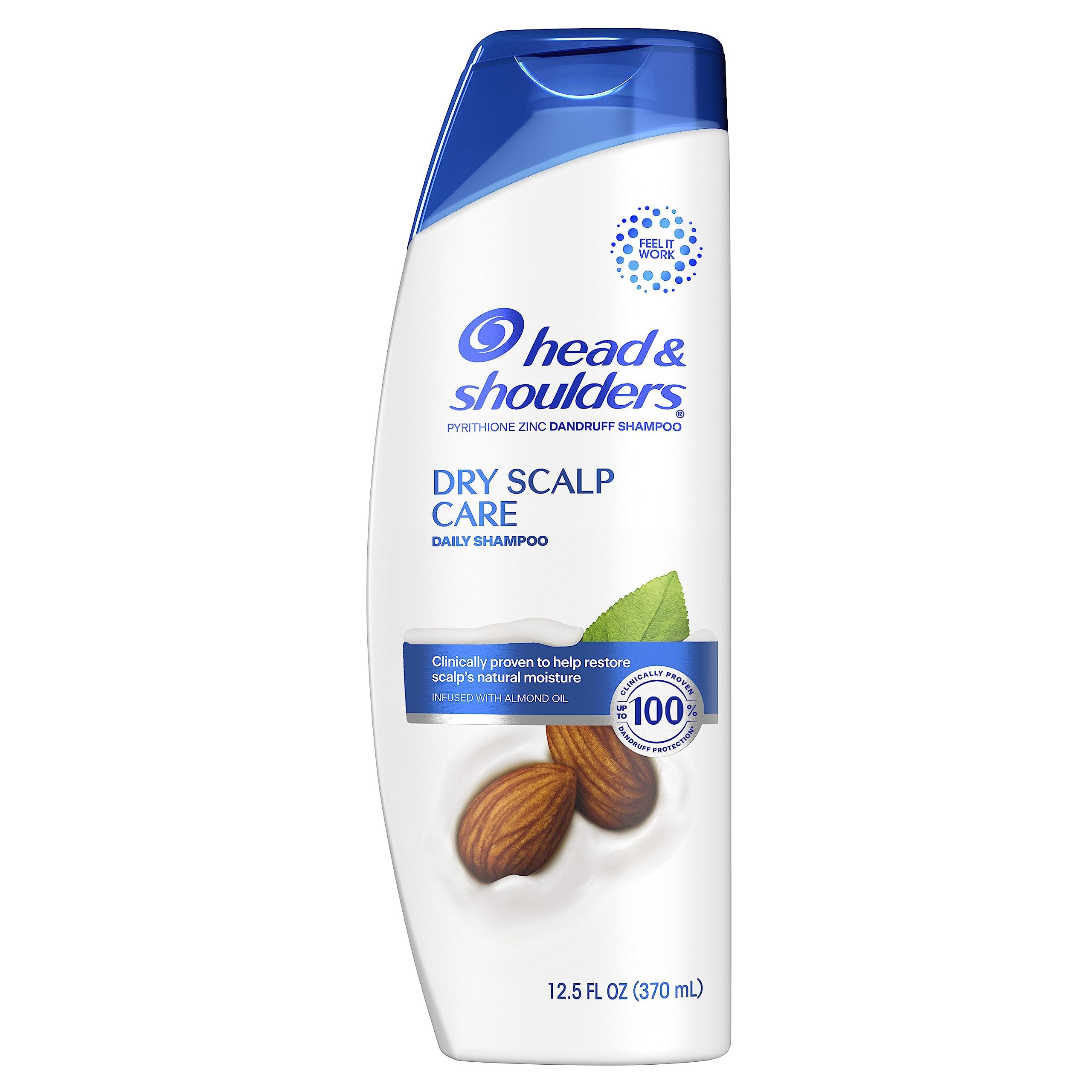 Head & Shoulders Head and Shoulders Dandruff Shampoo, Anti-Dandruff Treatment, Dry Scalp Care for Daily Use, Paraben Free, 12.5 oz