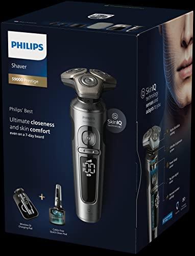 PHILIPS Philips Shaver Series 9000 Prestige Wet and Dry Electric Shaver for Men with SkinIQ (Model SP9885/35)
