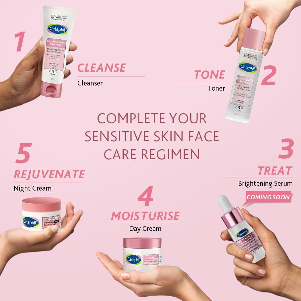 Cetaphil Bright Healthy Radiance Brightening Night Comfort Cream 1.7oz