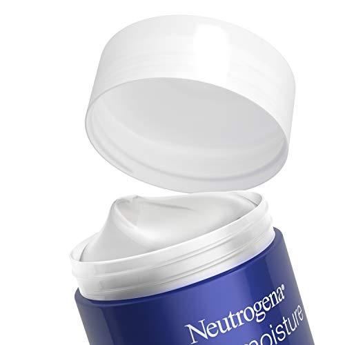 Neutrogena Neutrogena Deep Moisture Night Cream with Glycerin & Vitamin D3, Facial Moisturizer for Dry Skin with Shea butter, Glycerin, Vitamin D3, Non Greasy & Non Comedogenic, 2.25 oz