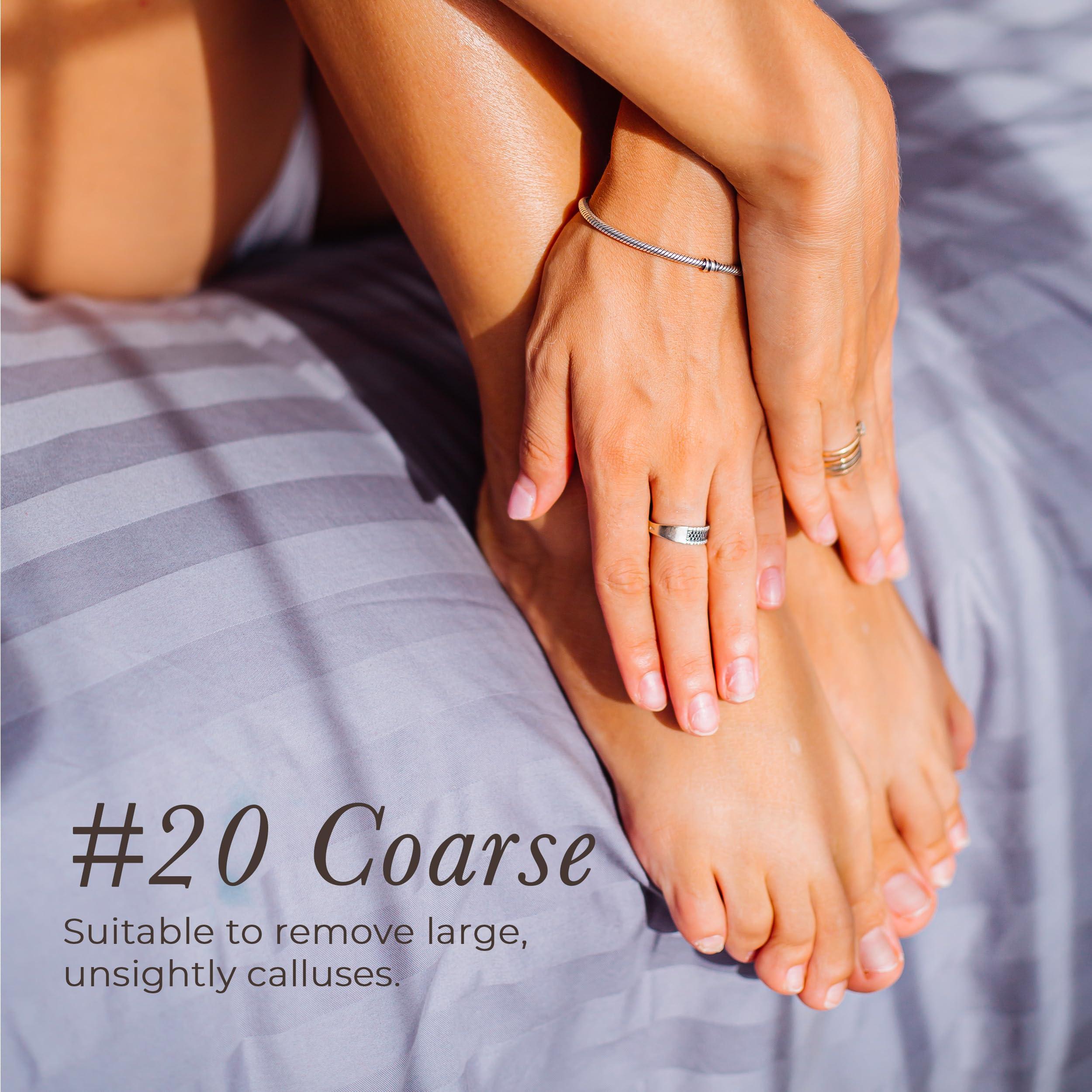 Diamancel Diamancel Luxury Diamond Foot Buffer - Coarse Grit  For Large Calluses & Rough Skin - #20 (no handle)