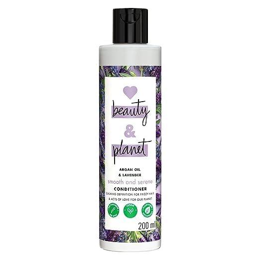 Generic Lo.ve Bea.uty & Pla.net Argan & Lavender Anti Frizz Combo with Sulfate free Shampoo & Conditioner