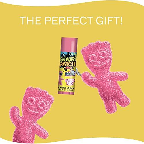 Taste Beauty Taste Beauty Sour Patch Kids–Flavored Lip Balm and Keychain Holder, (Flavor), 2-Piece Set