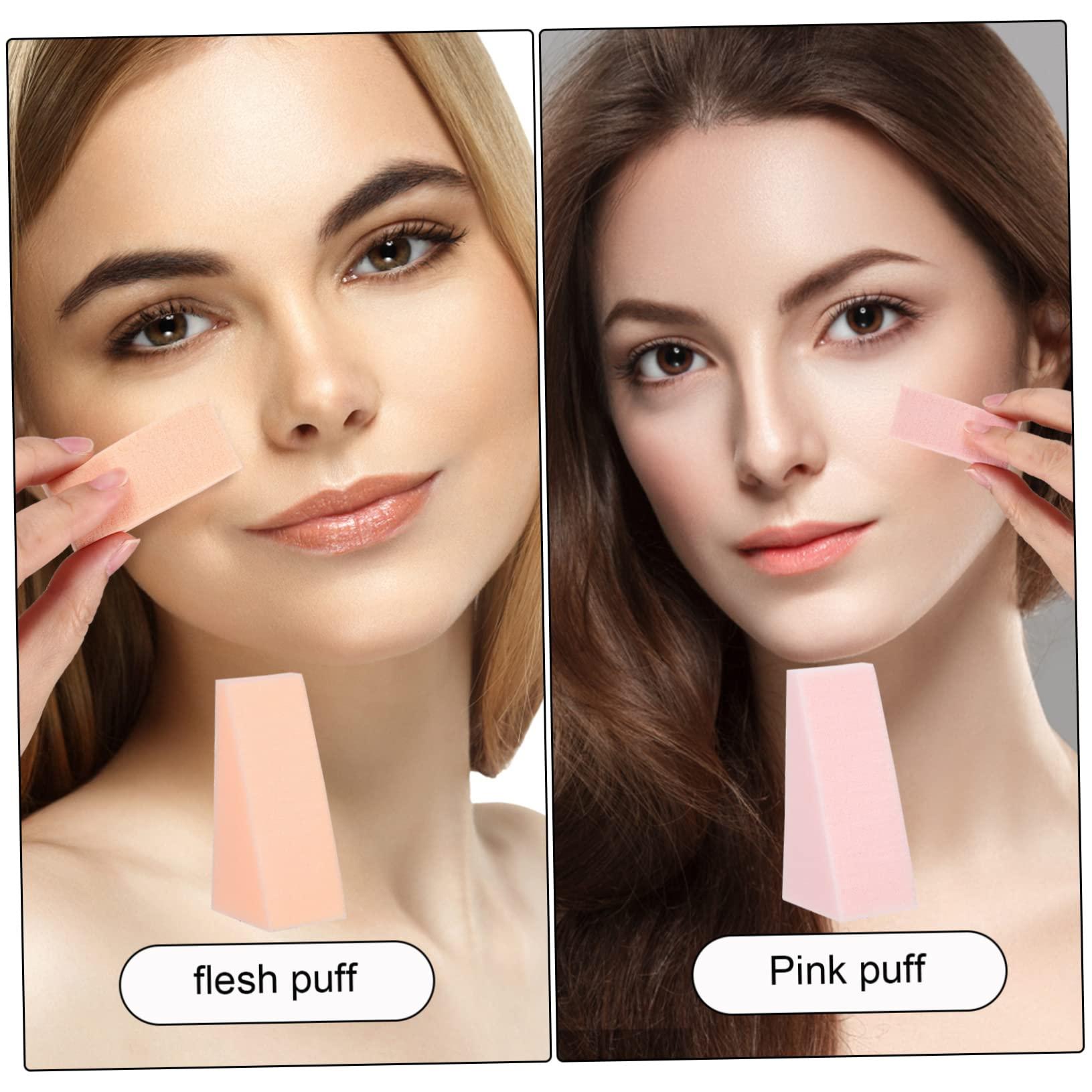 SOESFOUFU SOESFOUFU 288 Pcs Makeup Sponge Cosmetic Wedges Liquid Makeup Sponge Blender Makeup Wedge Sponges for Foundation Cosmetic Sponges Beauty Sponge Facial Sponges Beauty Puff Makeup Powder Puff