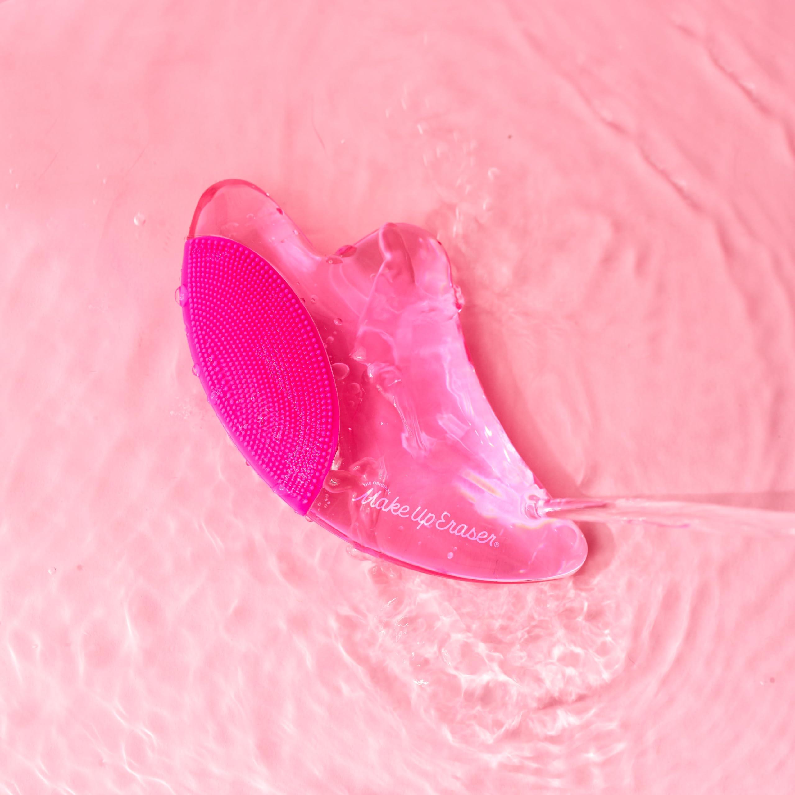 MakeUp Eraser Puff Eraser, 2-in-1 Gua Sha Tool by The Original MakeUp Eraser Gua Sha Massage and Silicone Facial Scrubber for Radiant, Youthful Skin