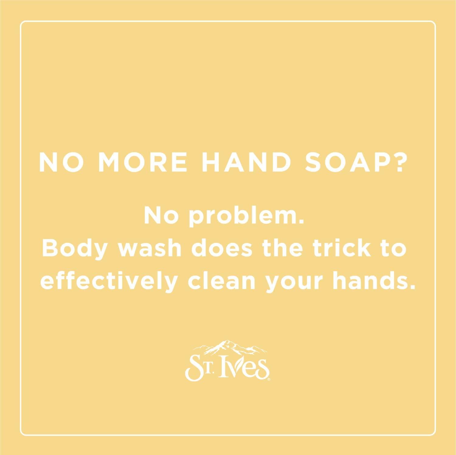 St. Ives St. Ives Body Wash - Soothing Moisturizing Cleanser with Oatmeal & Shea Butter, Natural Body Wash for Sensitive Skin Made with Plant-Based Cleansers and 100% Natural Extracts, 16 Oz Ea (Pack of 2)