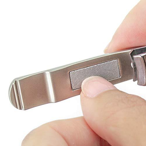 Purely Northwest Purely-Northwest-Nail-Clipper-Set - 3 Piece ,Stainless Fingernail & Toenail Clipper Set for Manicure & Pedicure, Surgical Stainless Steel, Heavy Duty