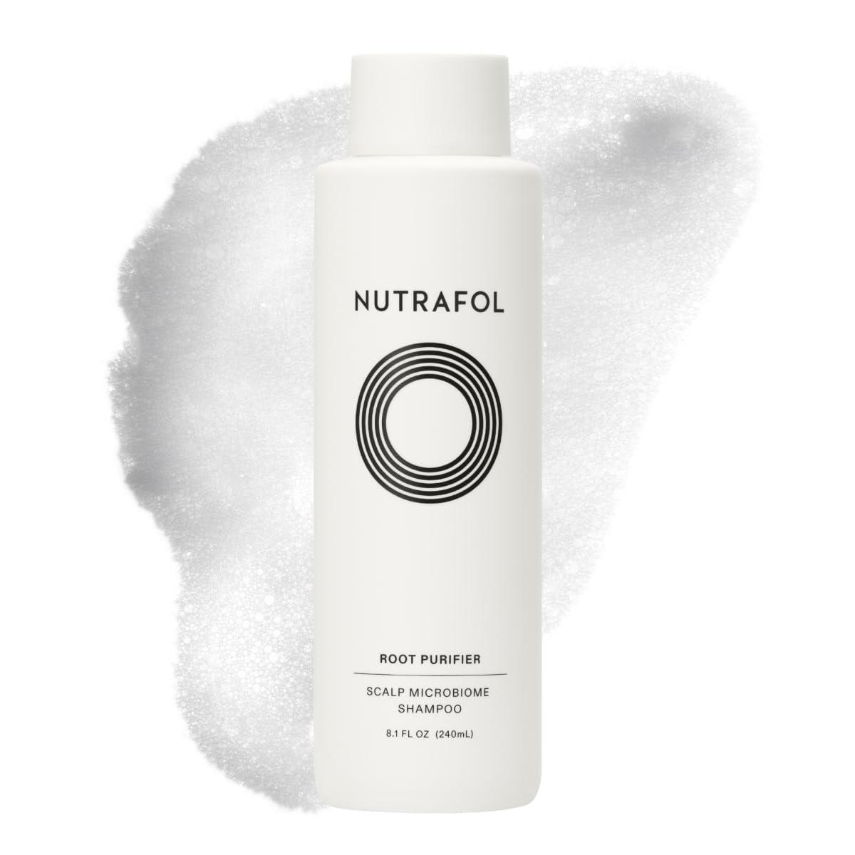 Nutrafol Nutrafol Shampoo, Cleanse and Hydrate Hair and Scalp, Improves Hair Volume, Strength and Texture, Physician-formulated for Thinning Hair, Color Safe, Sulfate Free - 8.1 Fl Oz Bottle